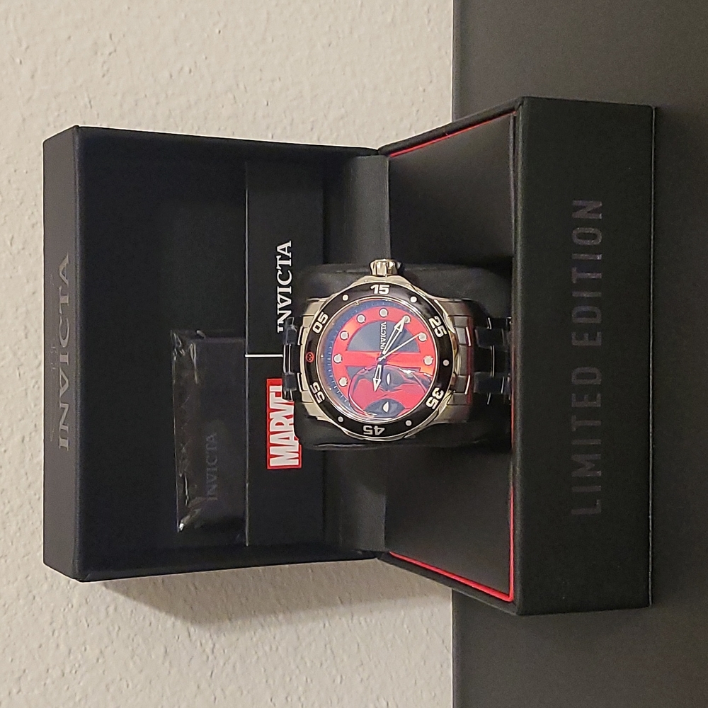 Invicta Marvel Deadpool Men's Watch - 48mm, Steel